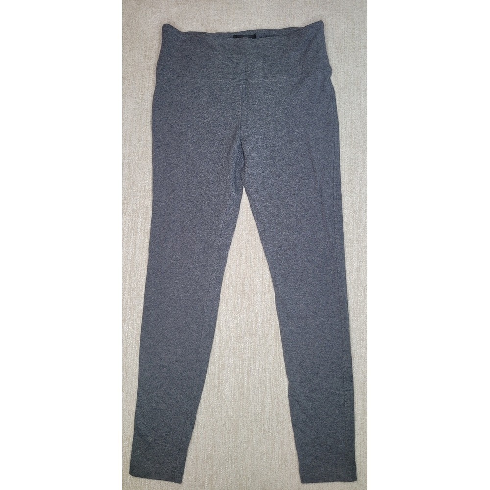 Max & Mia Leggings Women M Gray Cotton Blend Stretch Comfort Casual